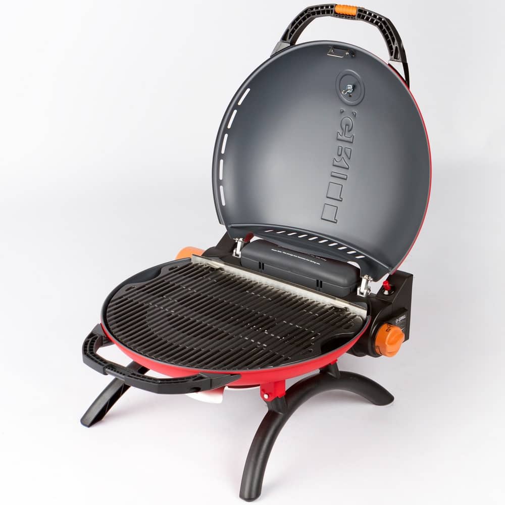 Газовый гриль o-Grill 700t Black + адаптер а